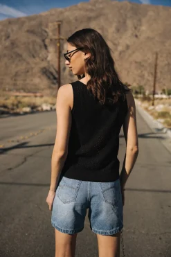 Mesh | Tops & Shirts*Freeman T. Porter Daria Pointelle black