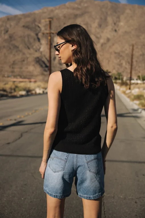 Mesh | Tops & Shirts*Freeman T. Porter Daria Pointelle black