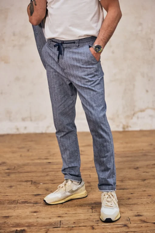 Straight*Freeman T. Porter Derek Chevron ensignblue
