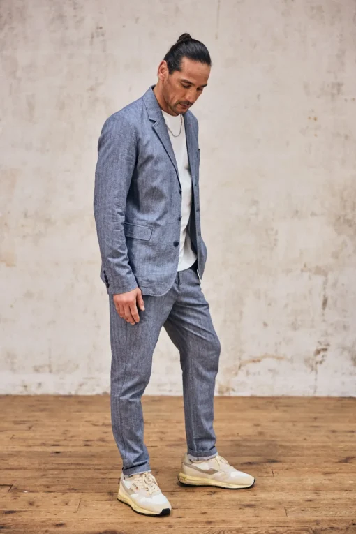 Straight*Freeman T. Porter Derek Chevron ensignblue