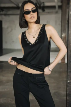 Tops & Shirts*Freeman T. Porter Dila Plain black