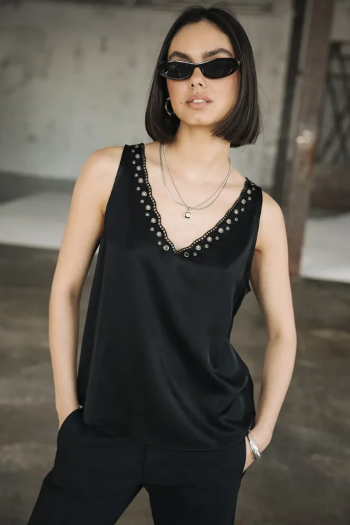 Tops & Shirts*Freeman T. Porter Dila Plain black