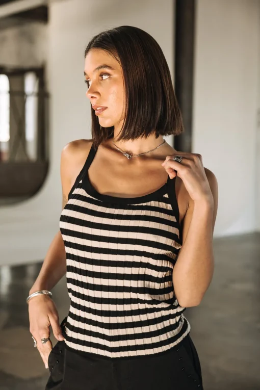 Mesh | Tops & Shirts*Freeman T. Porter Dolores Stripes irishcream