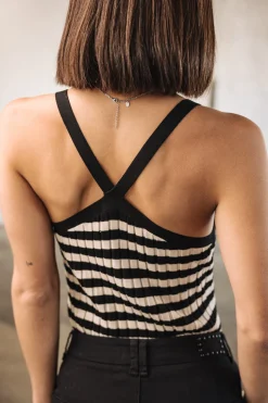 Mesh | Tops & Shirts*Freeman T. Porter Dolores Stripes irishcream