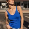 Mesh | Tops & Shirts*Freeman T. Porter Doriana Rib dazzlingblue