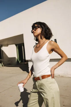 Tops & Shirts | Mesh*Freeman T. Porter Doriana Rib offwhite