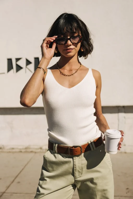 Tops & Shirts | Mesh*Freeman T. Porter Doriana Rib offwhite