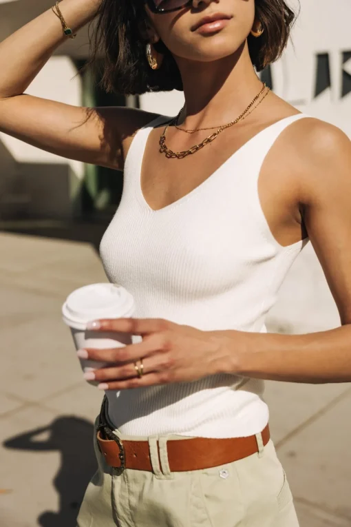 Tops & Shirts | Mesh*Freeman T. Porter Doriana Rib offwhite