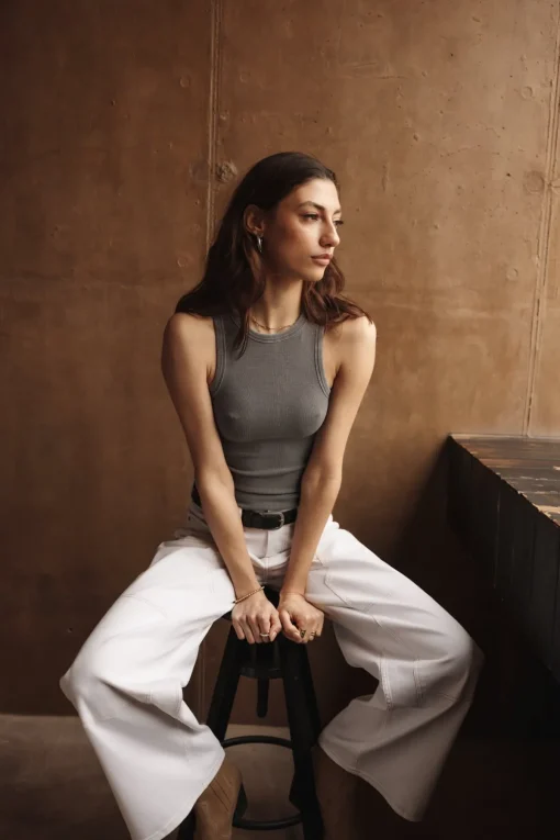 Mesh | Tops & Shirts*Freeman T. Porter Doriane Rib oldblack