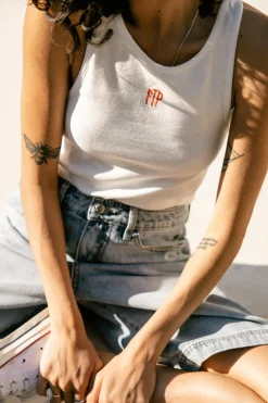 Tops & Shirts*Freeman T. Porter Dorine Rib white
