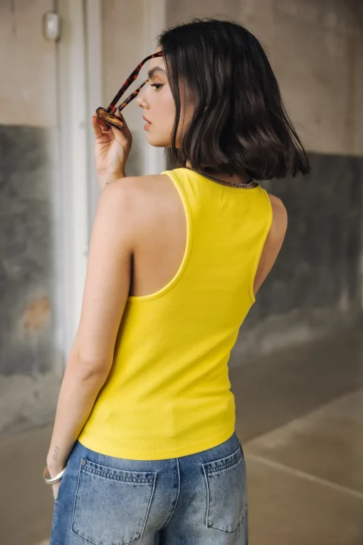 Tops & Shirts*Freeman T. Porter Dorine Rib lemon