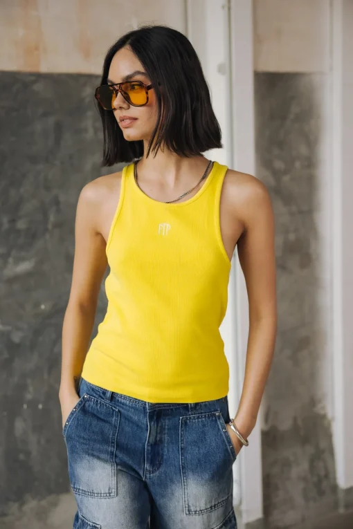 Tops & Shirts*Freeman T. Porter Dorine Rib lemon