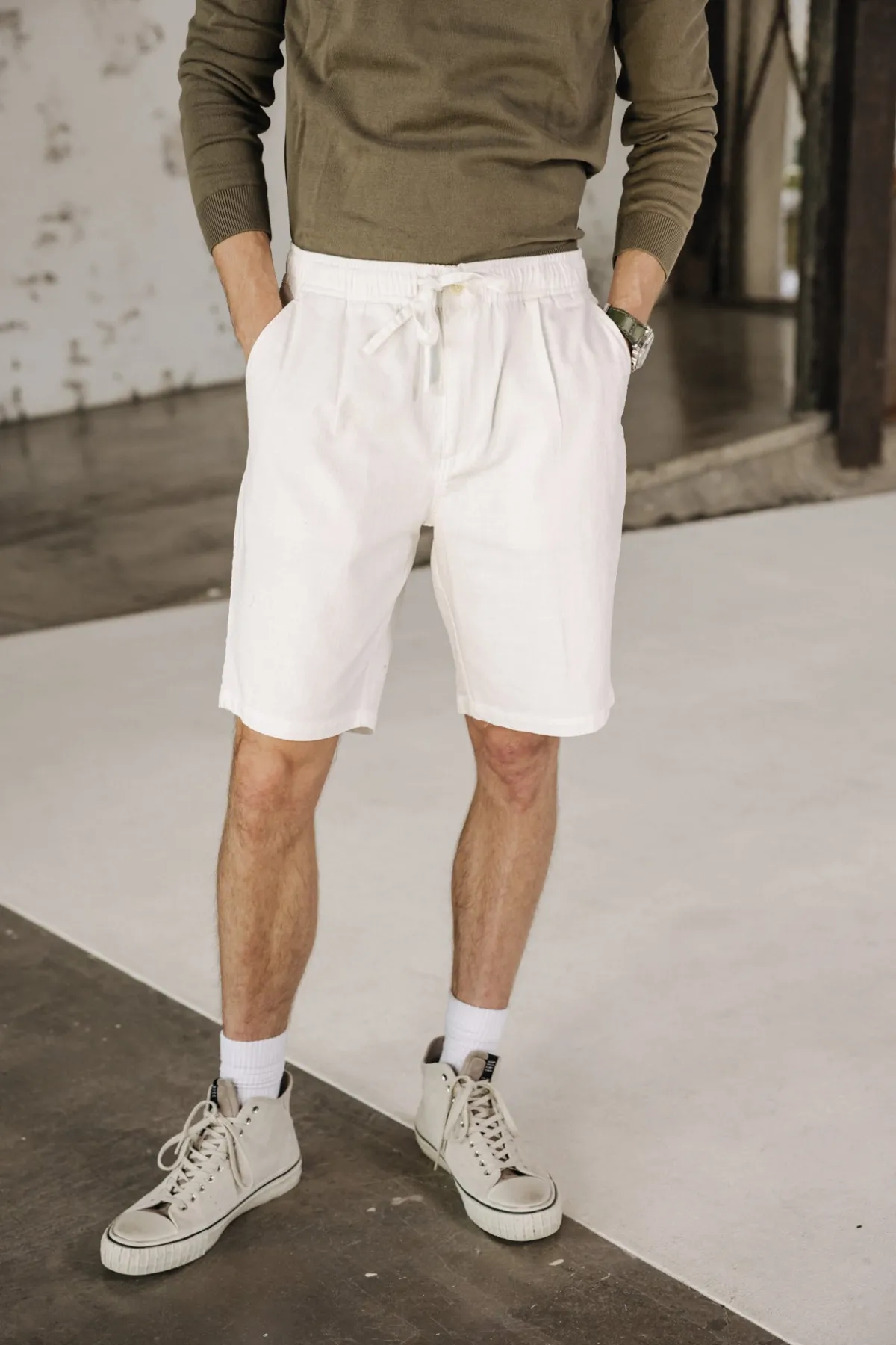 Shorts*Freeman T. Porter Doug Cot Slub snowwhite