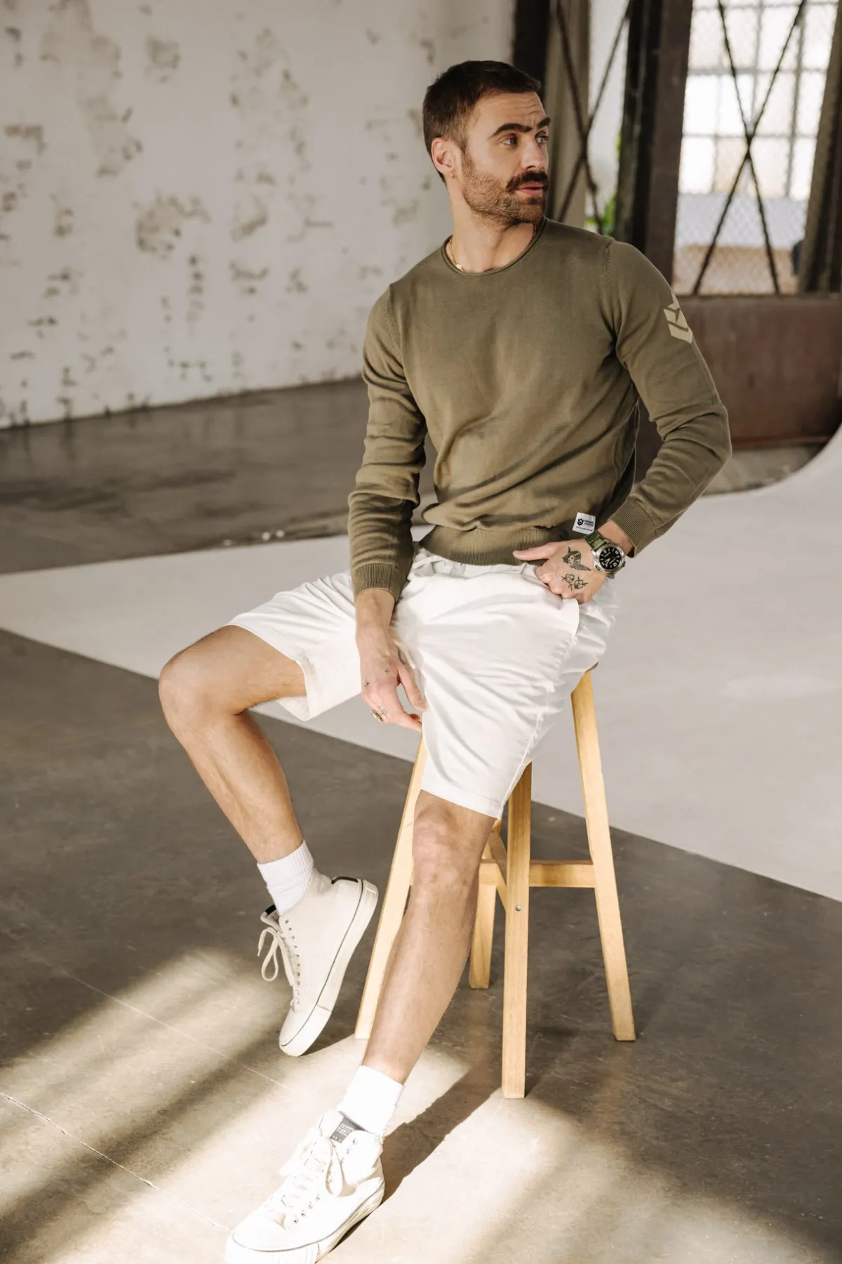 Shorts*Freeman T. Porter Doug Cot Slub snowwhite