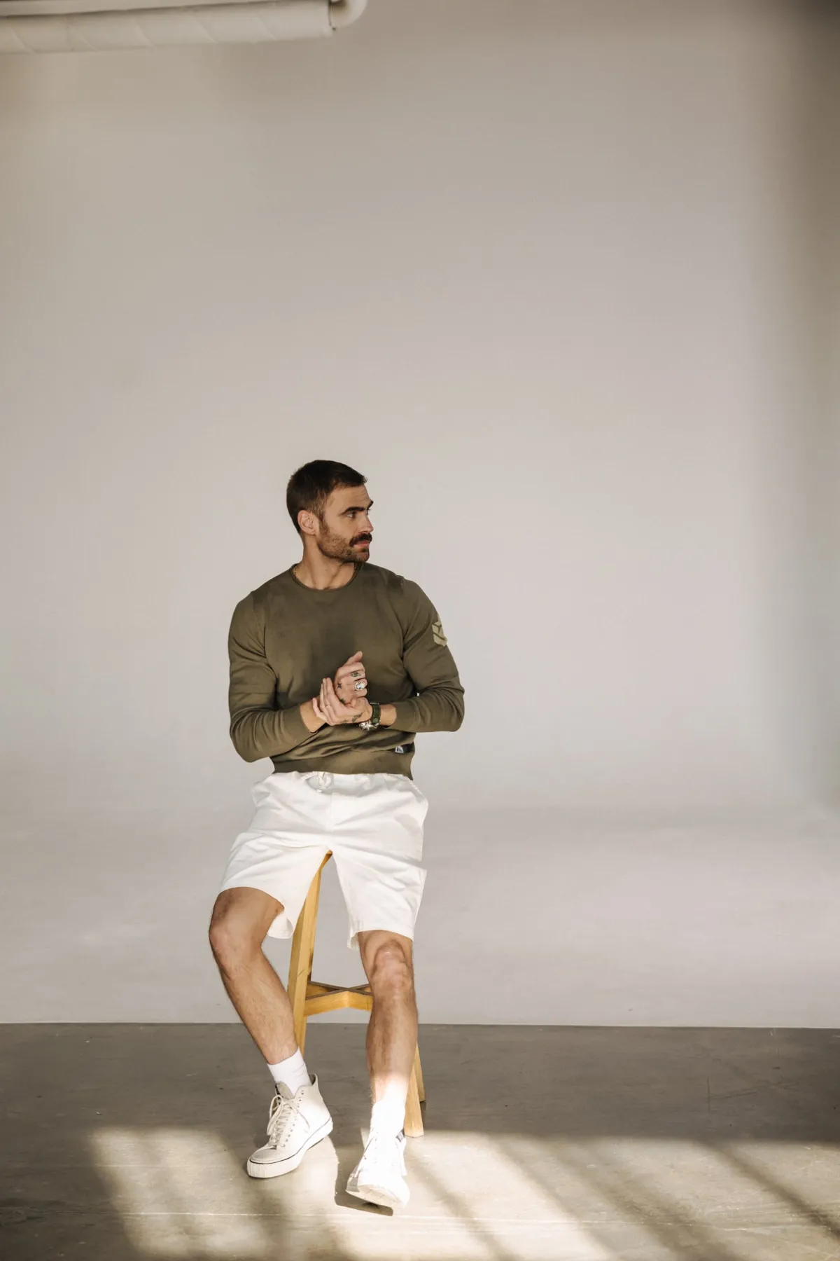 Shorts*Freeman T. Porter Doug Cot Slub snowwhite