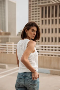 Mesh | Tops & Shirts*Freeman T. Porter Dulcia Mesh offwhite