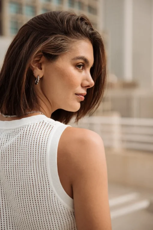Mesh | Tops & Shirts*Freeman T. Porter Dulcia Mesh offwhite