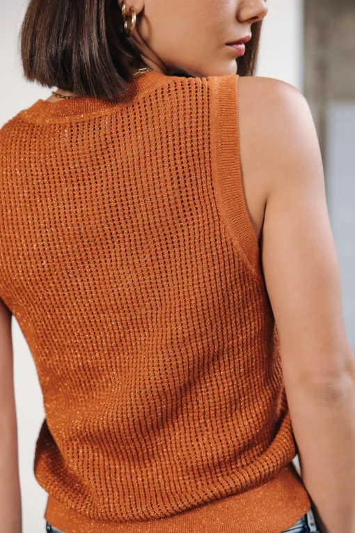 Tops & Shirts | Mesh*Freeman T. Porter Dulcia mesh lurex amberglow