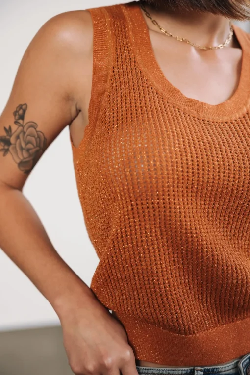 Tops & Shirts | Mesh*Freeman T. Porter Dulcia mesh lurex amberglow