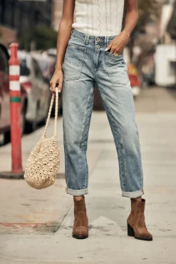 Boyfriend | High Waist*Freeman T. Porter Edita Denim figari