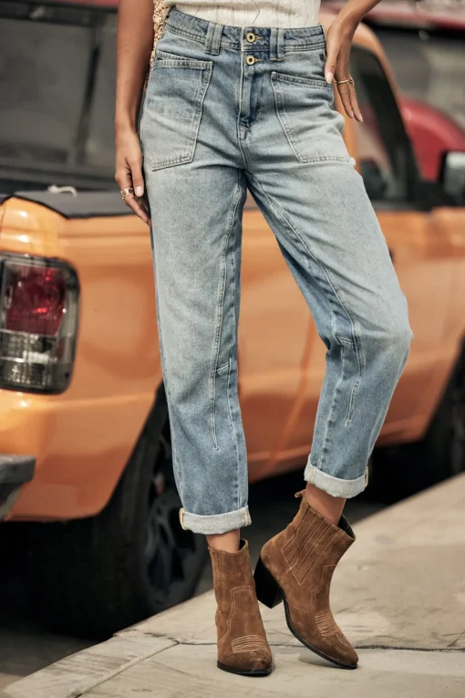 Boyfriend | High Waist*Freeman T. Porter Edita Denim figari