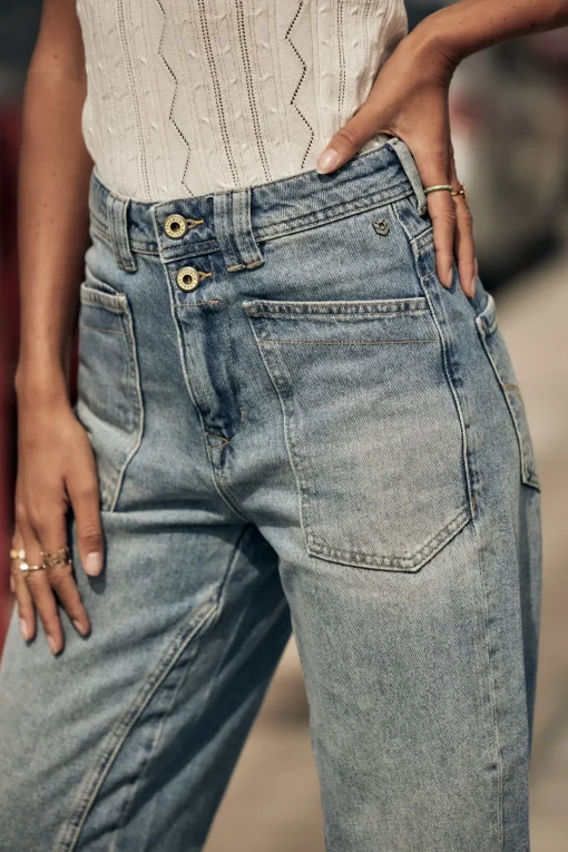 Boyfriend | High Waist*Freeman T. Porter Edita Denim figari