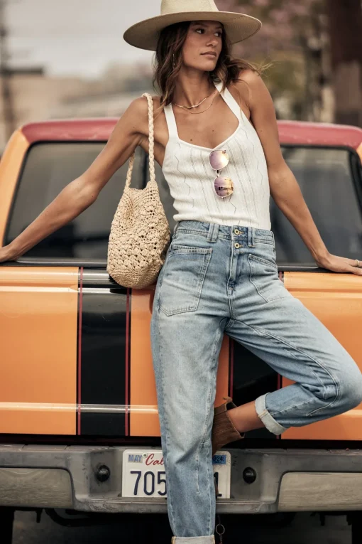 Boyfriend | High Waist*Freeman T. Porter Edita Denim figari