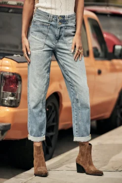 Boyfriend | High Waist*Freeman T. Porter Edita Denim figari