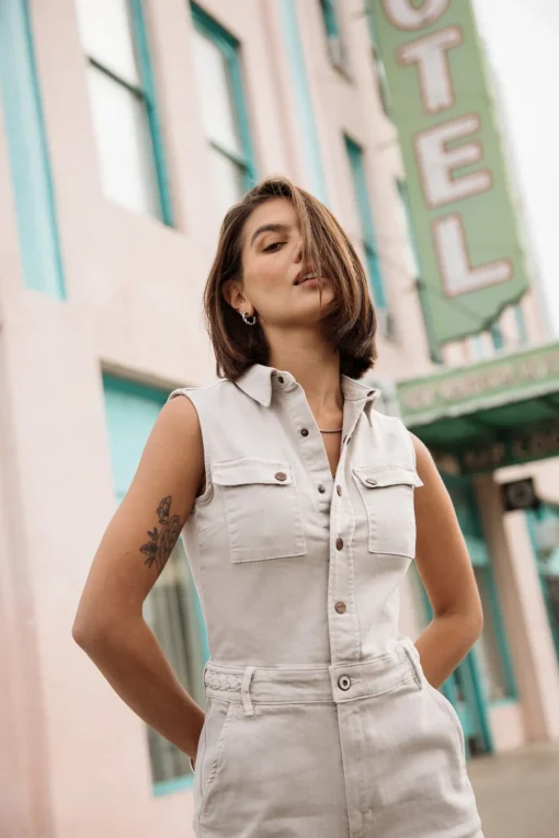 Overalls & Dungarees*Freeman T. Porter Eleonore California simplytaupe
