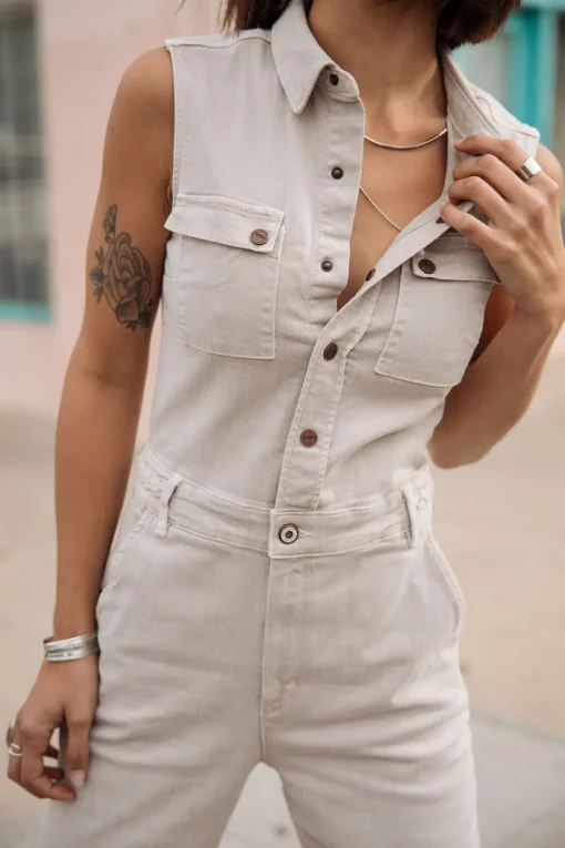 Overalls & Dungarees*Freeman T. Porter Eleonore California simplytaupe