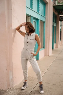 Overalls & Dungarees*Freeman T. Porter Eleonore California simplytaupe