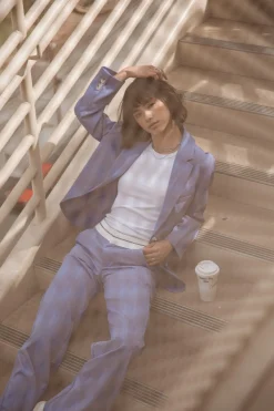Colored Pants | Large*Freeman T. Porter Eliza Cairo jacaranda