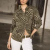 Tops & Shirts*Freeman T. Porter Felicie Svanna dustyolive