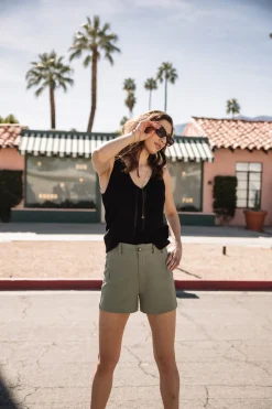 Shorts*Freeman T. Porter Flavie deeplichengreen