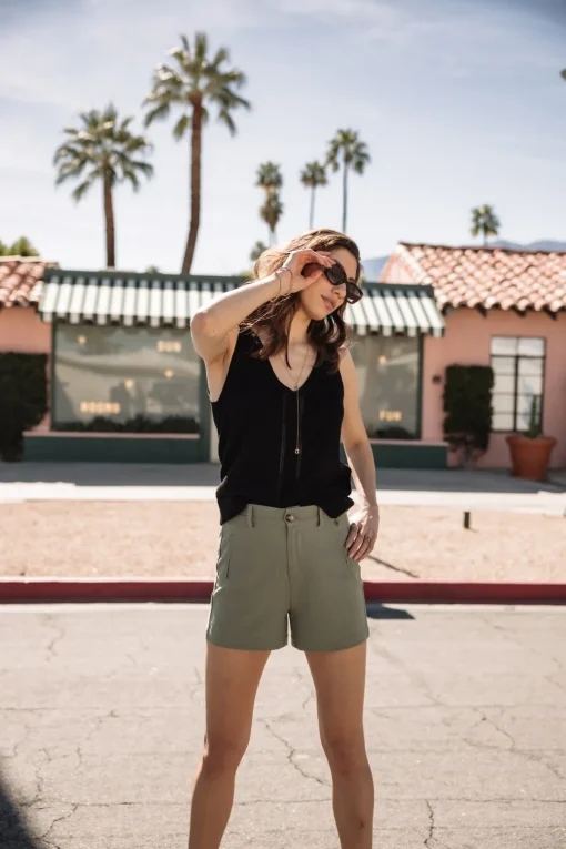 Shorts*Freeman T. Porter Flavie deeplichengreen
