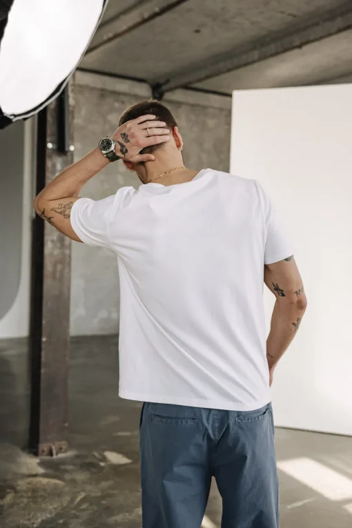 T-Shirts & Polos*Freeman T. Porter Flavio Illinois brightwhite