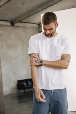 T-Shirts & Polos*Freeman T. Porter Flavio Illinois brightwhite