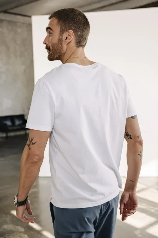 T-Shirts & Polos*Freeman T. Porter Flavio Illinois brightwhite