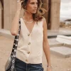Tops & Shirts*Freeman T. Porter Gira Glitter gold