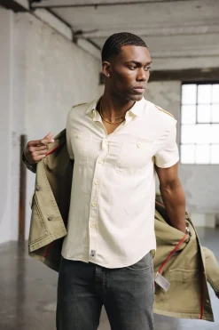 Shirts*Freeman T. Porter Glenn Cosy whitecapgray