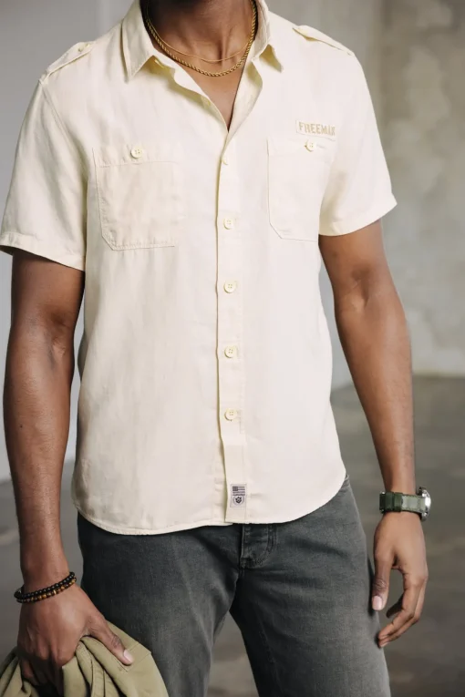 Shirts*Freeman T. Porter Glenn Cosy whitecapgray