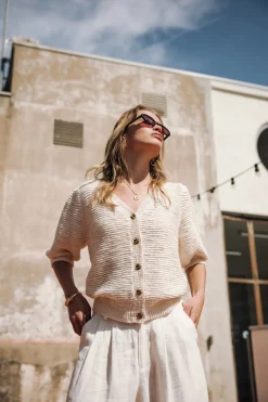 Mesh*Freeman T. Porter Goldine offwhite