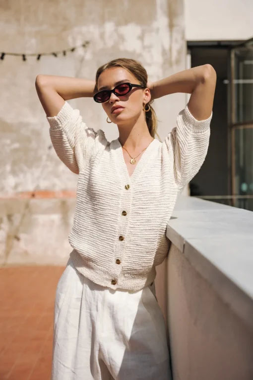 Mesh*Freeman T. Porter Goldine offwhite