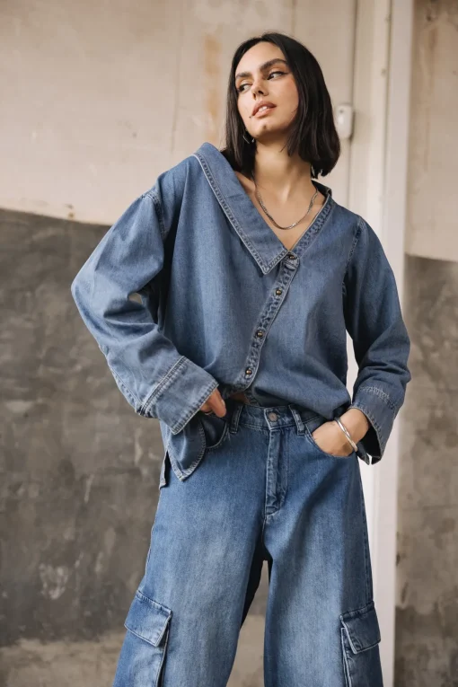 Tops & Shirts*Freeman T. Porter Hazel Denim wembley