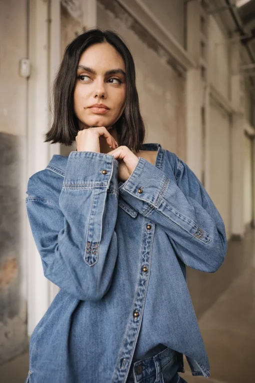 Tops & Shirts*Freeman T. Porter Hazel Denim wembley