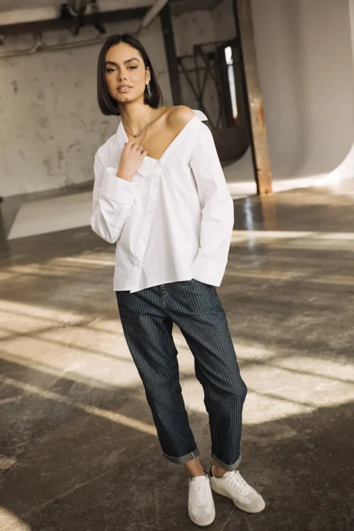 Tops & Shirts*Freeman T. Porter Hazel Plain white