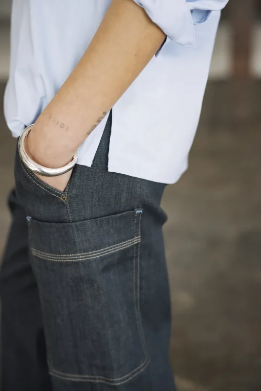Tops & Shirts*Freeman T. Porter Hazel Poplin xenonblue