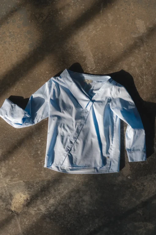 Tops & Shirts*Freeman T. Porter Hazel Poplin xenonblue
