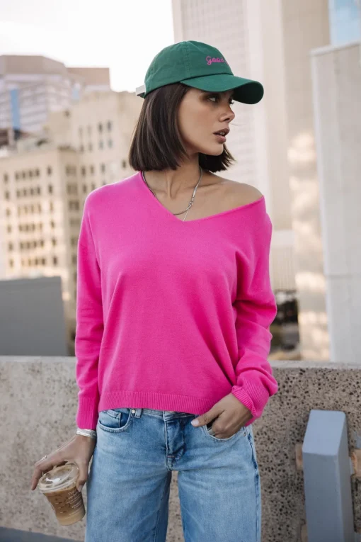 Mesh*Freeman T. Porter Isabel Summer electricfushia
