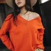 Mesh*Freeman T. Porter Isabel Summer orange